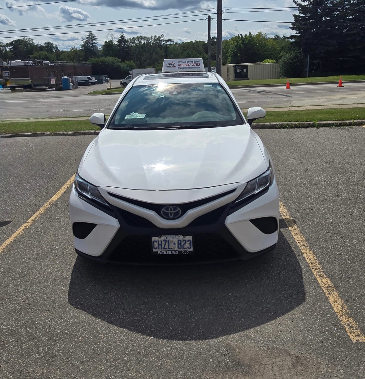 DriveStar Driving School vehicle